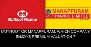 Why Muthoot Finance is not affected by the small cap and mid cap fall?