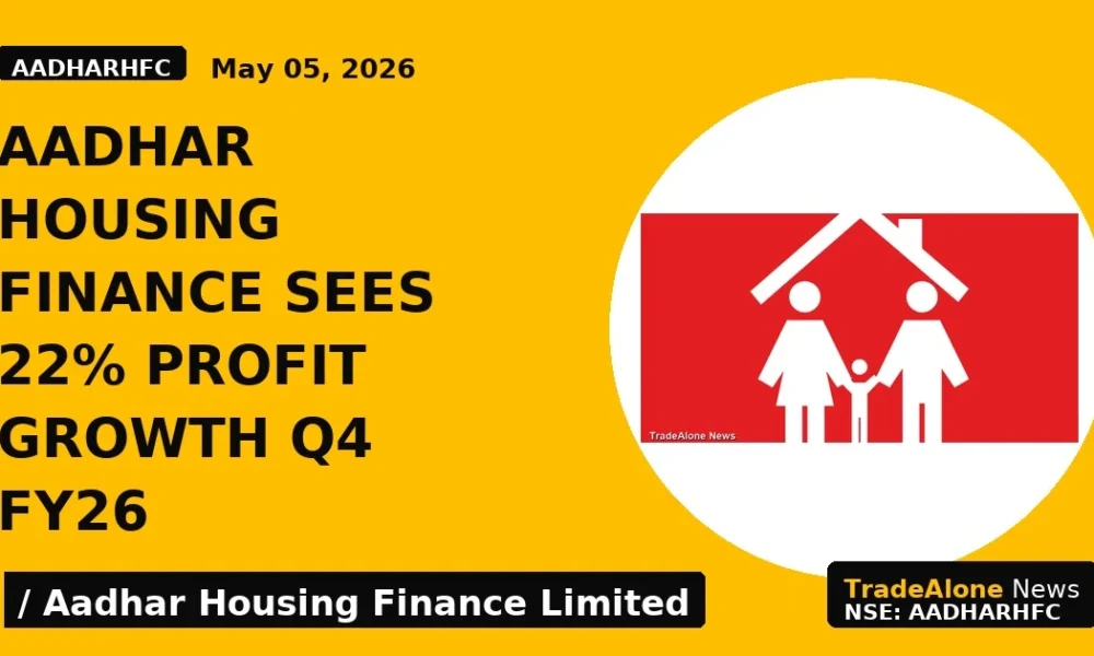 Aadhar Housing Finance Sees 22% Profit Growth Q4 Fy26 - TradeAlone