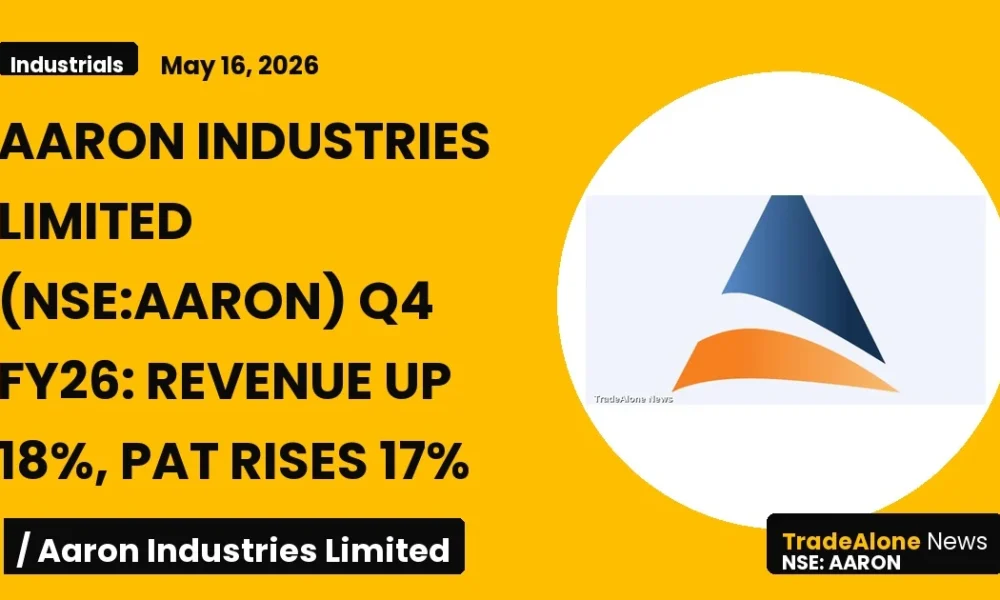 Aaron Industries Limited NSE AARON Q4 FY26 Results