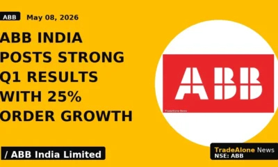 Abb India Posts Strong Q1 Results With 25% Order Growth - TradeAlone