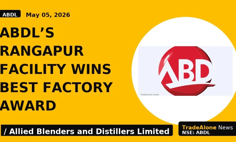ABDL's Rangapur Facility Wins Best Factory Award - TradeAlone