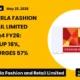 Aditya Birla Fashion and Retail Limited (abfrl) Q4 FY26 Results