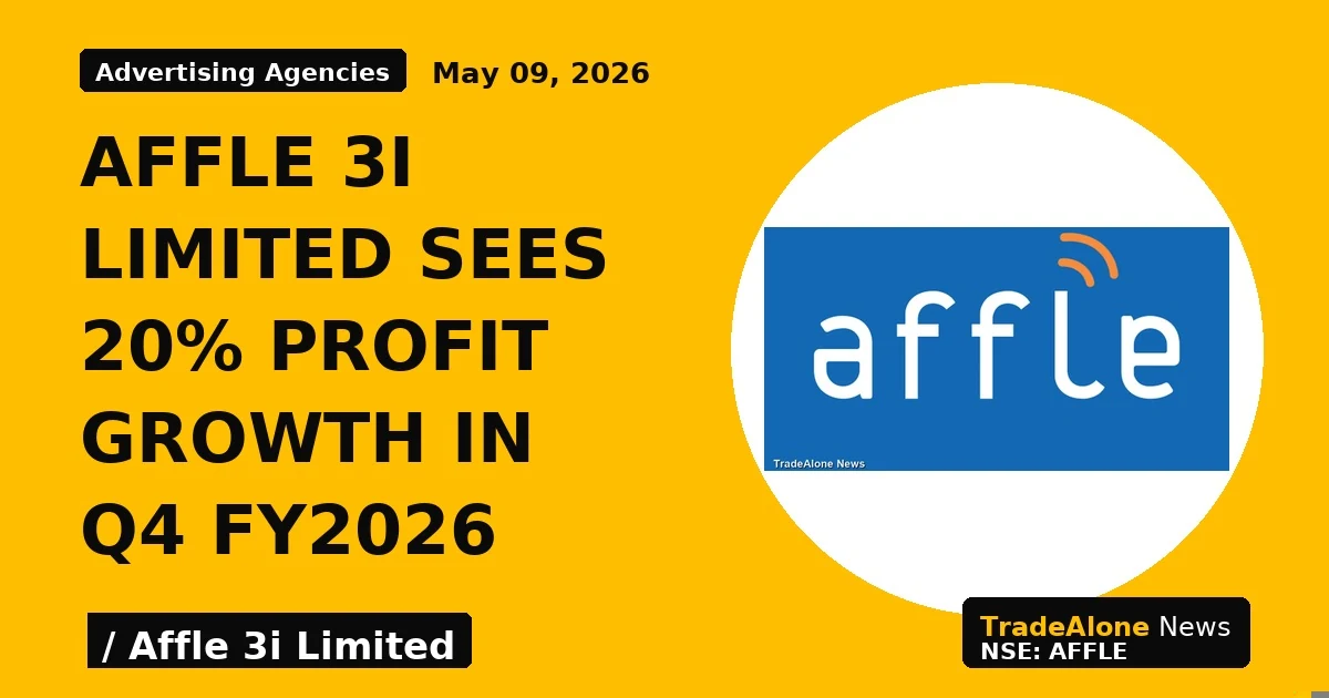 Affle 3i Limited Sees 20% Profit Growth in Q4 Fy2026 - TradeAlone