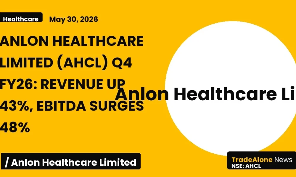 Anlon Healthcare Limited AHCL Q4 FY26 Results