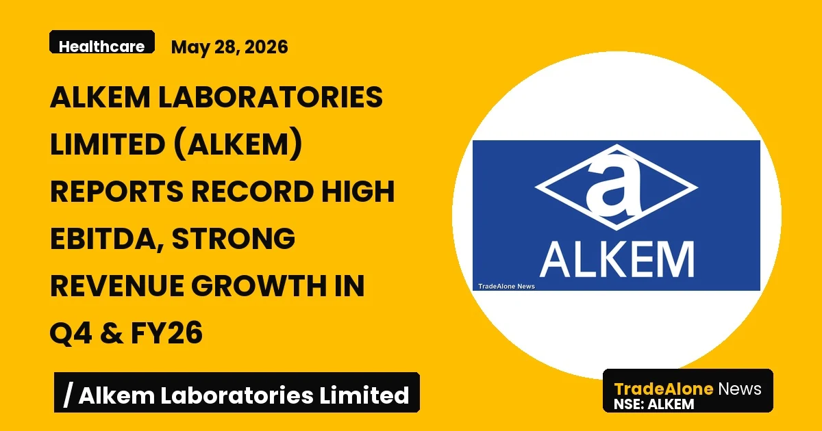 Alkem Laboratories Limited ALKEM Q4 FY26 Results