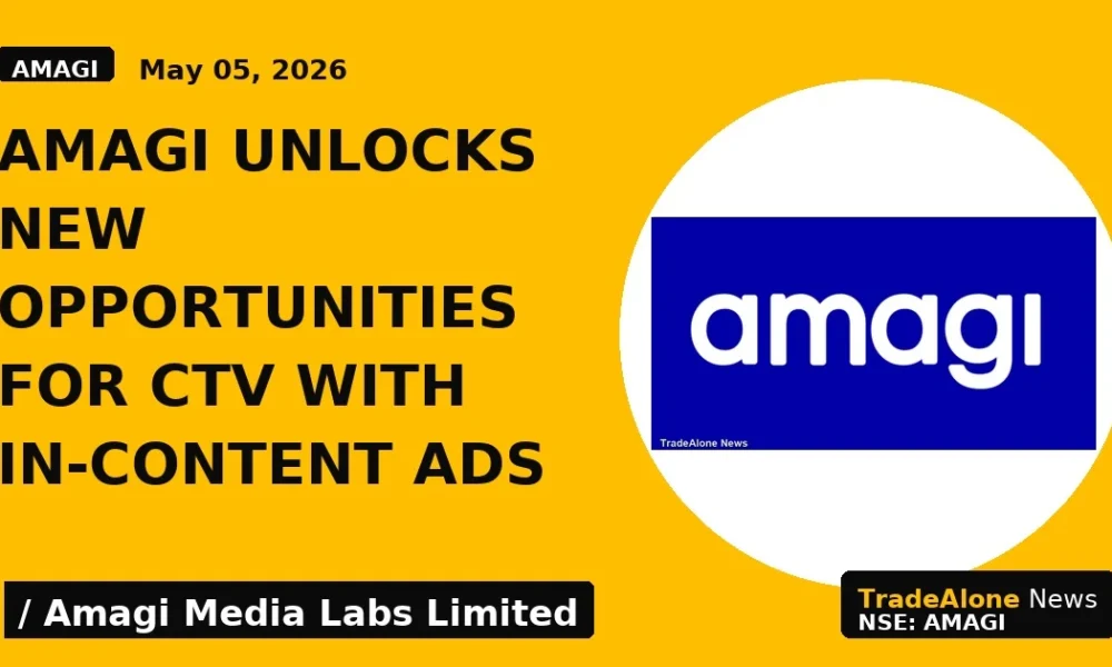 Amagi Unlocks New Opportunities for CTV With In-Content Ads - TradeAlone
