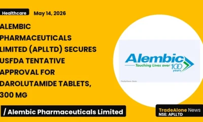 Alembic Pharmaceuticals Limited Aplltd USFDA Tentative Approval May 2026