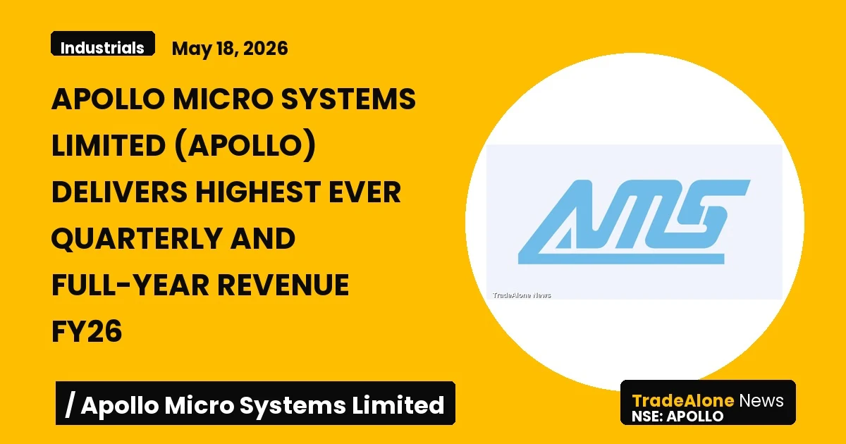 Apollo Micro Systems Limited Apollo Q4 FY26 Results