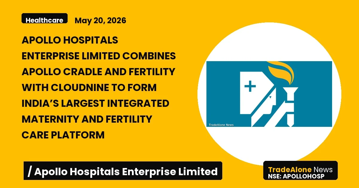 Apollo Hospitals Enterprise Limited Apollohosp Q2 2026 Maternity and Fertility Care