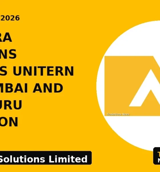 Arisinfra Solutions Appoints Unitern for Mumbai and Bengaluru Expansion - TradeAlone