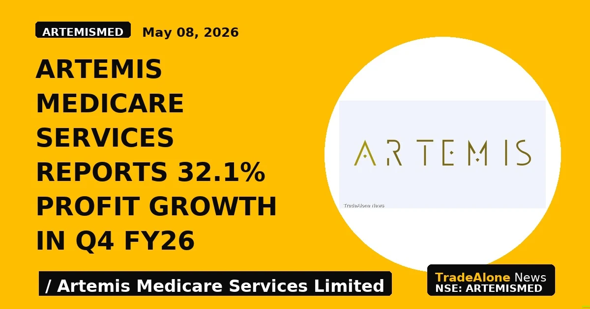 Artemis Medicare Services Reports 32.1% Profit Growth in Q4 FY26 - TradeAlone
