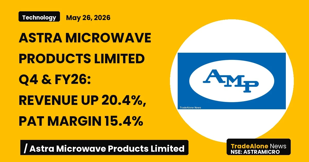 Astra Microwave Products Limited Astramicro Q4 FY26 Results