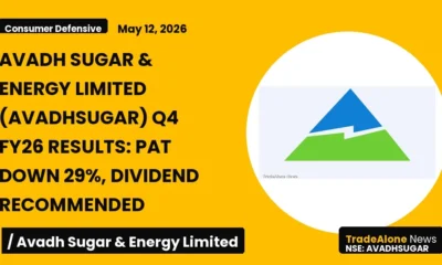 Avadh Sugar & Energy Limited Avadhsugar Q4 FY26 Results