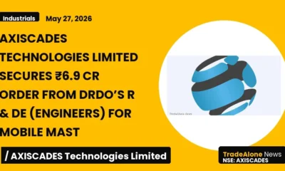 Axiscades Technologies Limited NSE Axiscades Mobile Mast Order