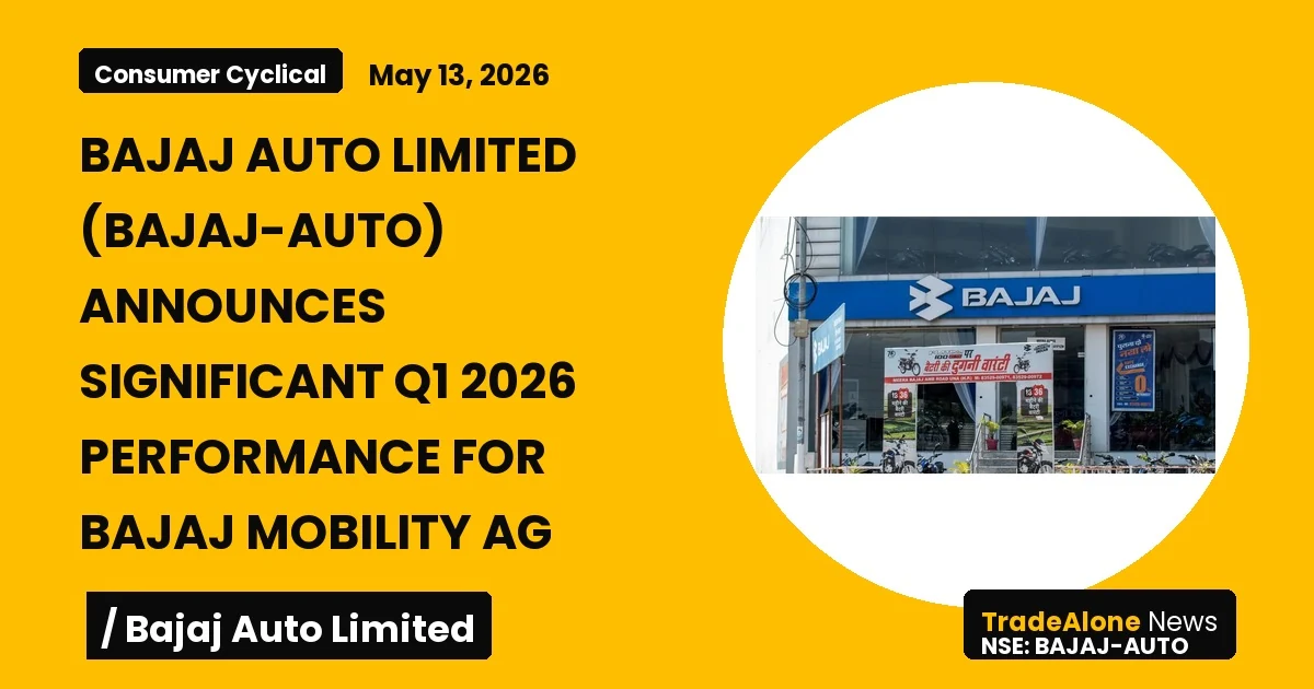 Bajaj Auto Limited Q1 FY26 Results
