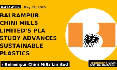 Balrampur Chini Mills Limited's PLA Study Advances Sustainable Plastics - TradeAlone