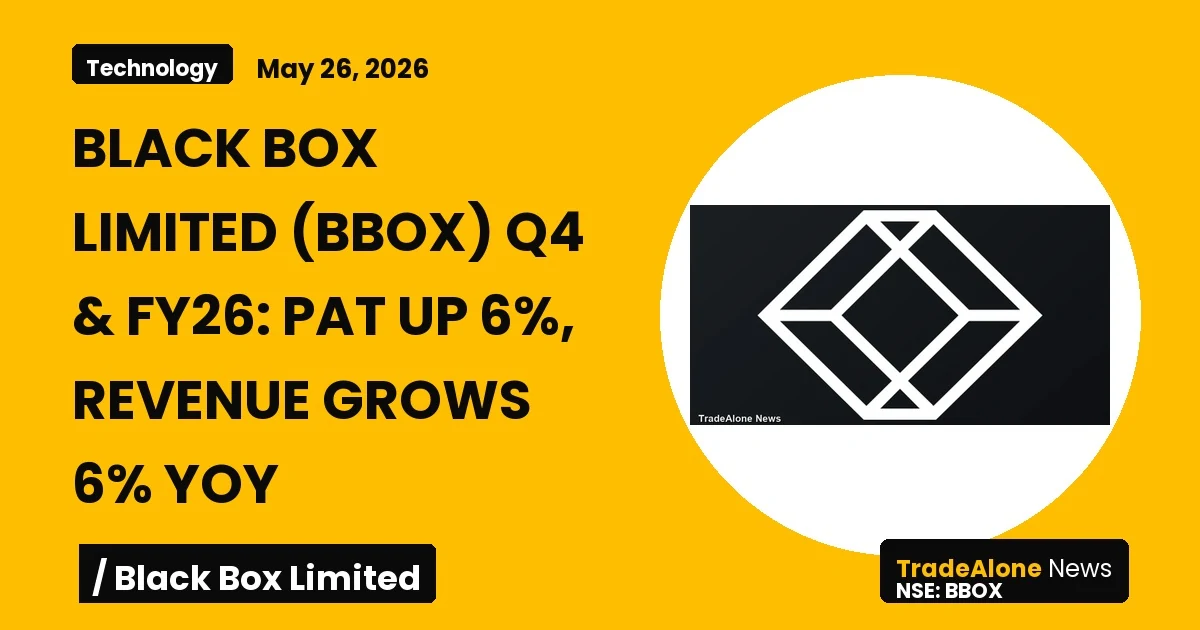 Black Box Limited BBOX Q4 FY26 Results