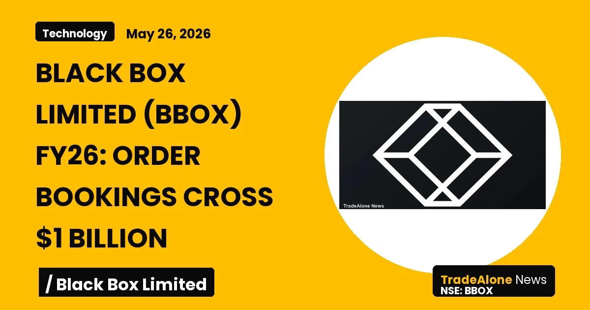 Black Box Limited BBOX FY26 Order Bookings
