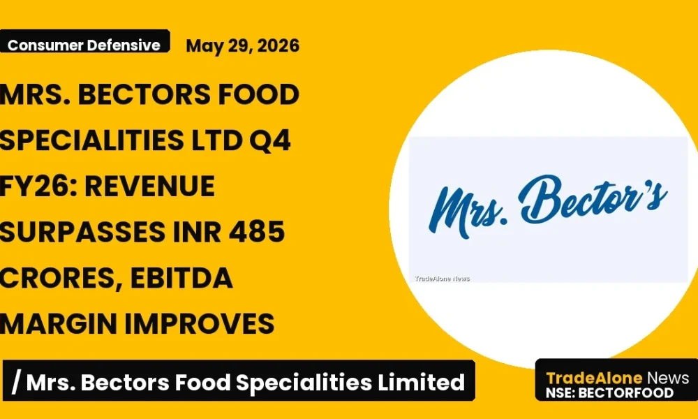 Mrs. Bectors Food Specialities Limited Bectorfood Q4 FY26 Results