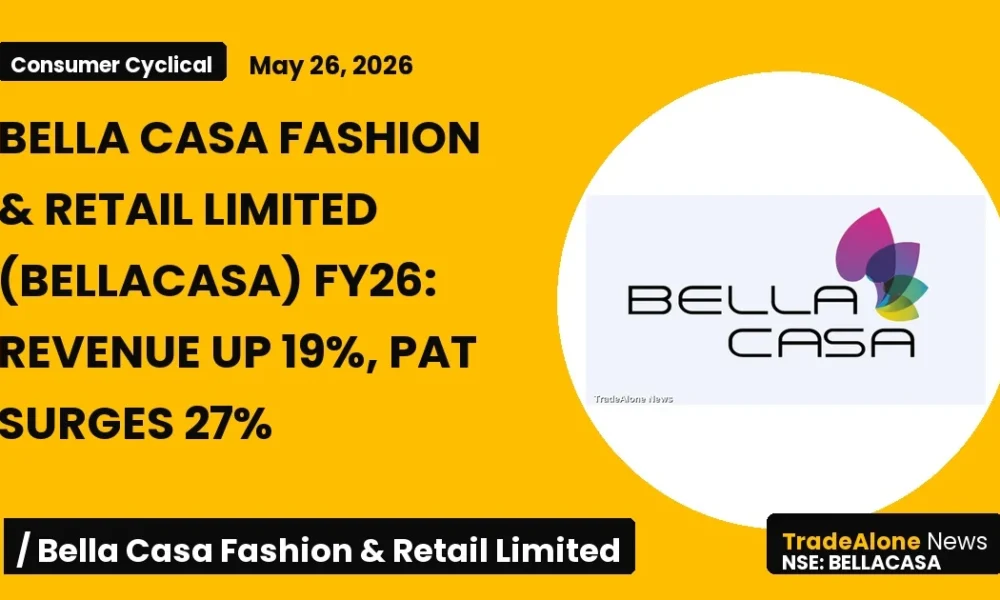 Bella Casa Fashion & Retail Limited Bellacasa FY26 Results