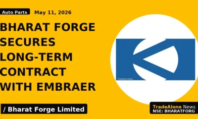 Bharat Forge Secures Long-term Contract With Embraer - TradeAlone