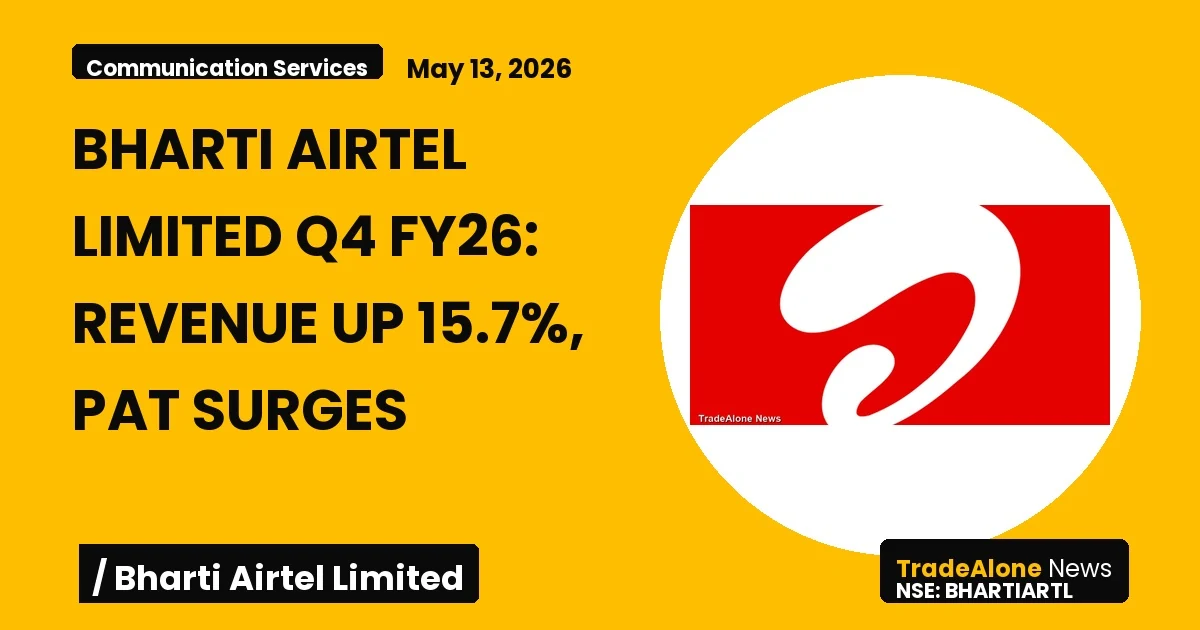 Bharti Airtel Limited Bhartiartl Q4 FY26 Results