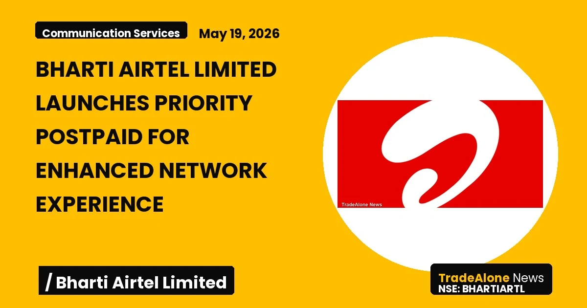 Bharti Airtel Limited Bhartiartl May 2026 Priority Postpaid