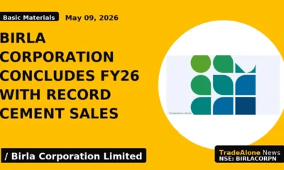 Birla Corporation Concludes FY26 With Record Cement Sales - TradeAlone