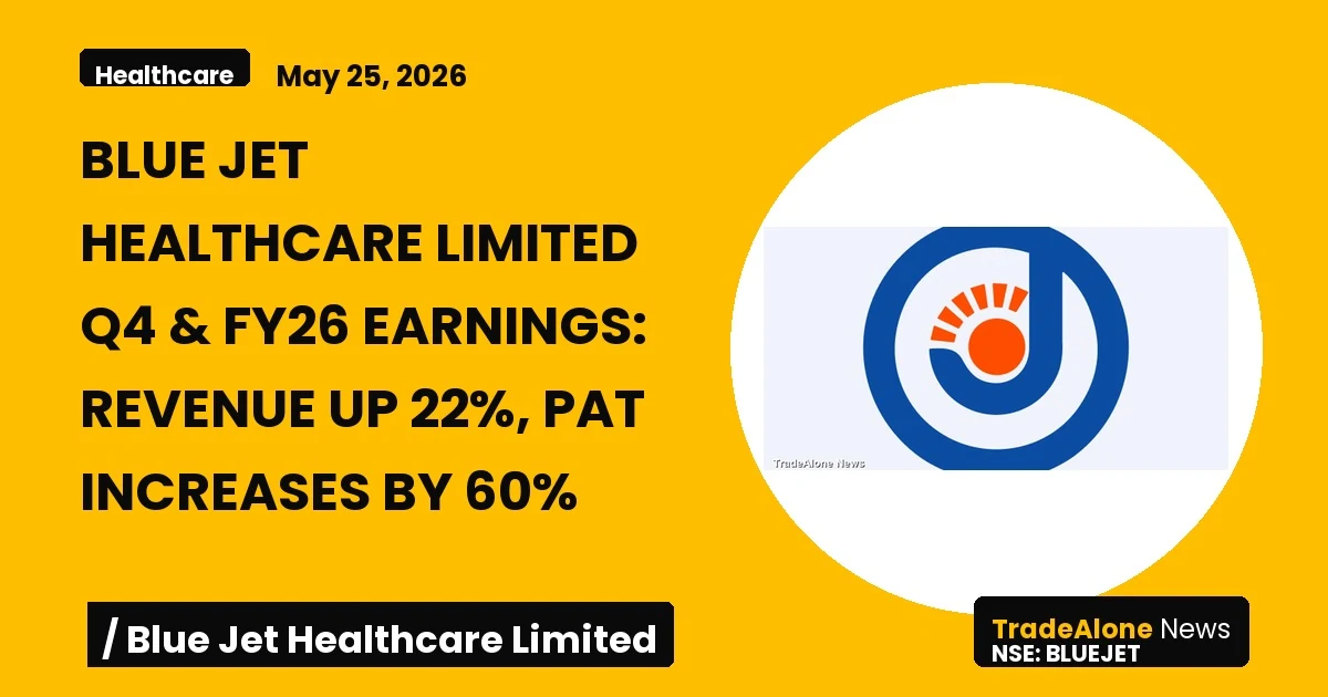 Blue Jet Healthcare Limited Bluejet Q4 FY26 Results