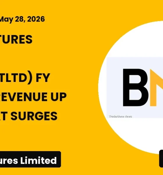 Bmw Ventures Limited Fy2025-26 Results: Revenue Up 10.48%, PAT Surges 14.20%