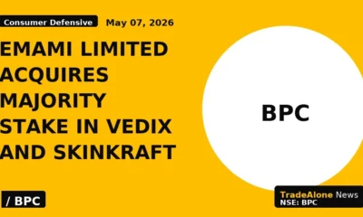 Emami Limited Acquires Majority Stake in Vedix and SkinKraft - TradeAlone