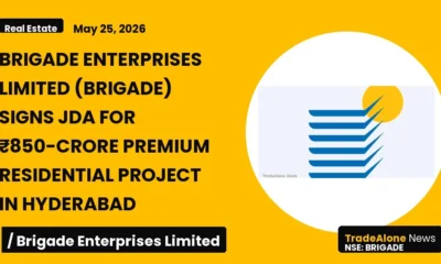 Brigade Enterprises Limited NSE Brigade JDA ₹850-crore Project