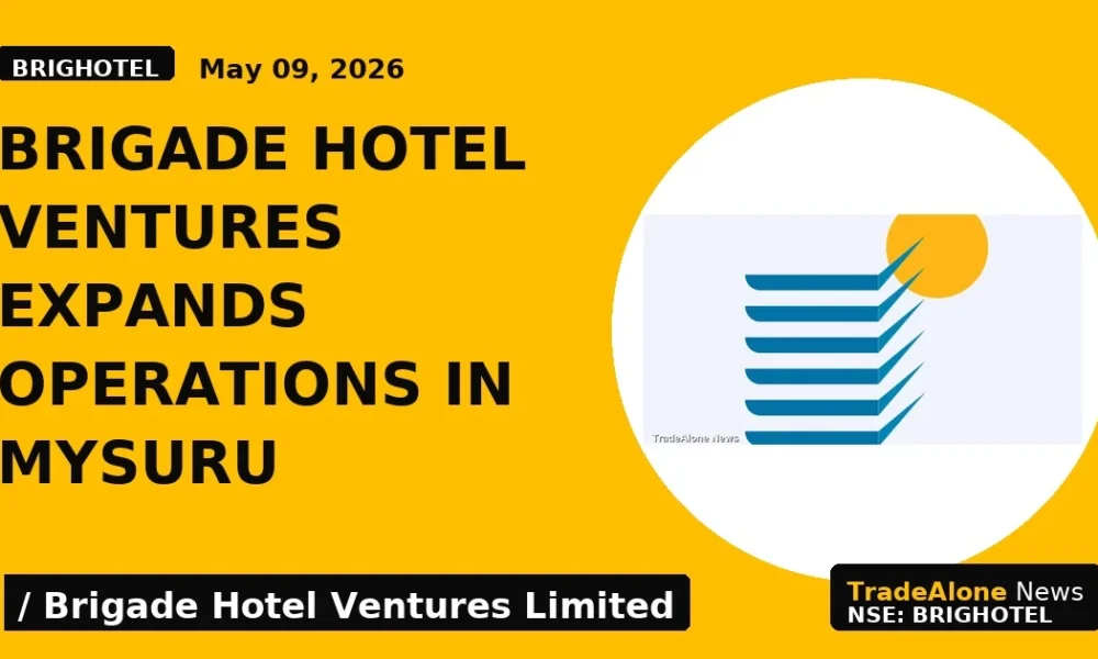 Brigade Hotel Ventures Expands Operations in Mysuru - TradeAlone
