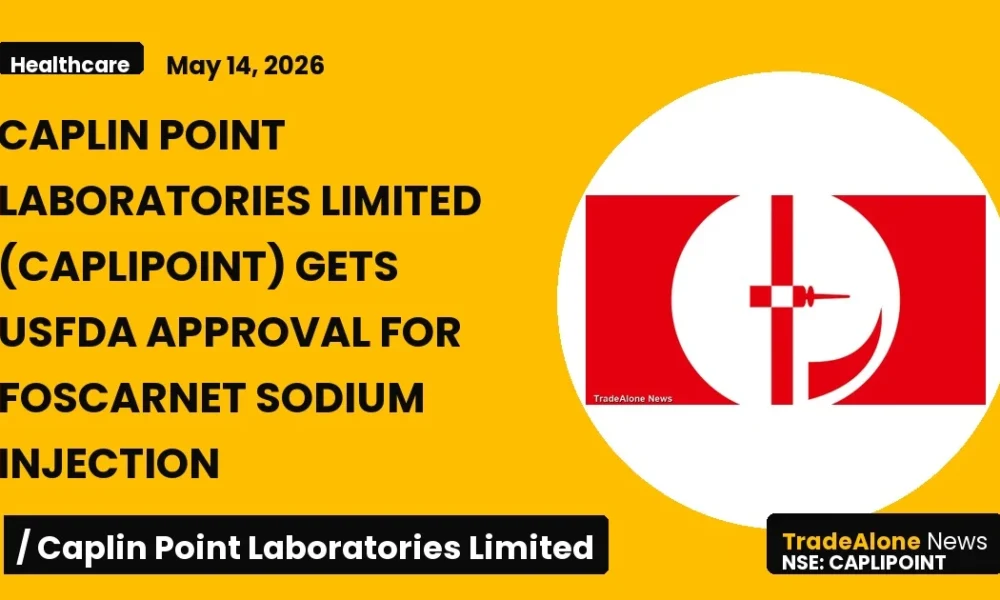 Caplin Point Laboratories Limited Caplipoint USFDA Approval Foscarnet
