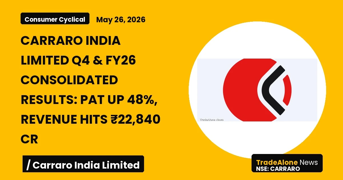 Carraro India Limited Carraro Q4 FY26 Results