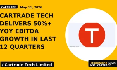 Cartrade Tech Delivers 50%+ Yoy Ebitda Growth in Last 12 Quarters - TradeAlone