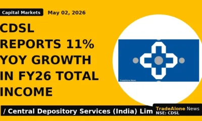CDSL reports 11% YoY growth in FY26 total income - TradeAlone