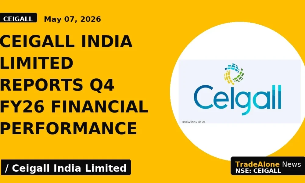 Ceigall India Limited Reports Q4 Fy26 Financial Performance - TradeAlone