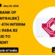 Central Bank of India Centralbk 4th Interim Dividend
