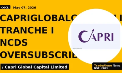 CapriGlobalCapitalLimited’s Tranche I NCDs Oversubscribed - TradeAlone