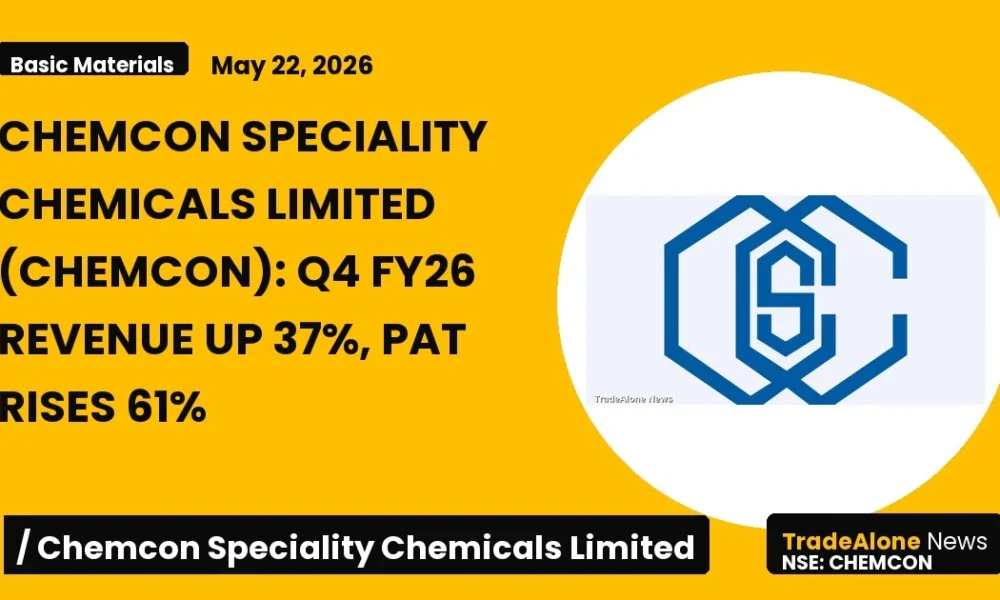 Chemcon Speciality Chemicals Limited Q4 FY26 Results