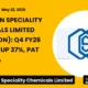Chemcon Speciality Chemicals Limited Q4 FY26 Results