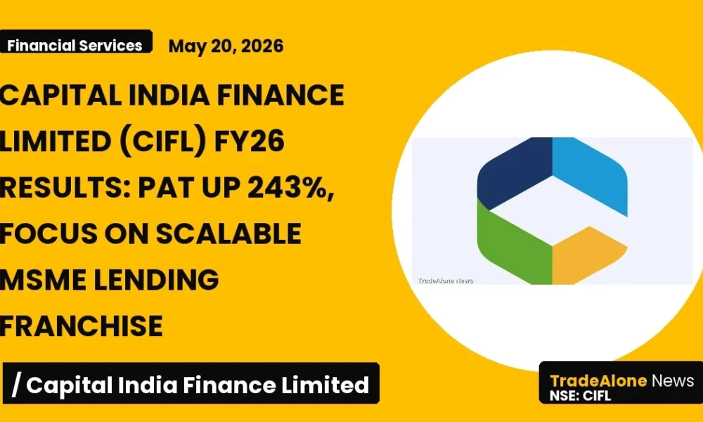 Capital India Finance Limited CIFL FY26 Results