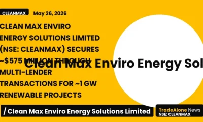 Clean Max Enviro Energy Solutions Limited NSE: Cleanmax Q2 FY26