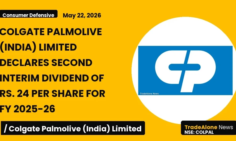 Colgate Palmolive (india) Limited Colpal Second Interim Dividend FY26