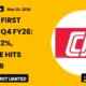 Cosmo FIRST Limited Cosmofirst Q4 FY26 Results