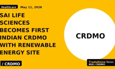 Sai Life Sciences Becomes First Indian CRDMO With Renewable Energy Site - TradeAlone