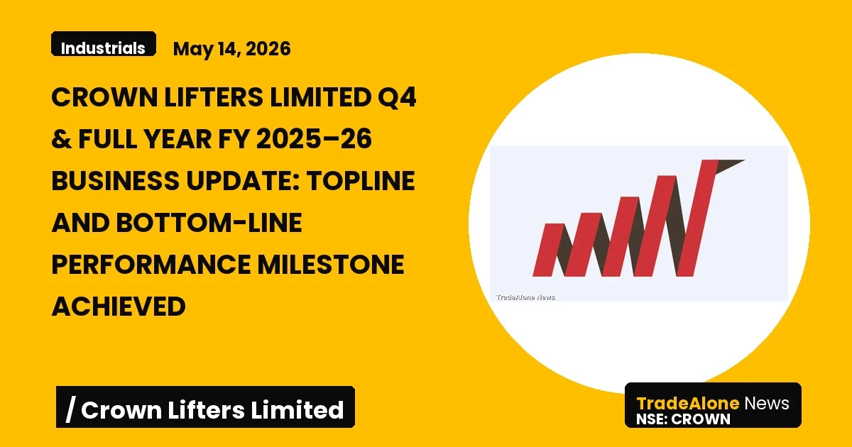 Crown Lifters Limited CROWN Q4 FY26 Results
