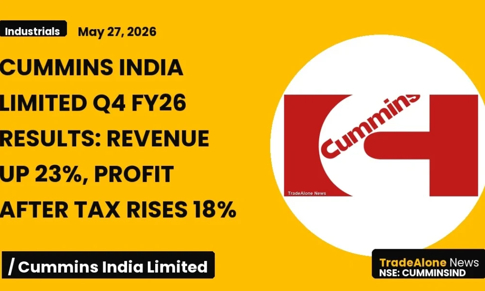 Cummins India Limited NSE Cumminsind Q4 FY26 Results