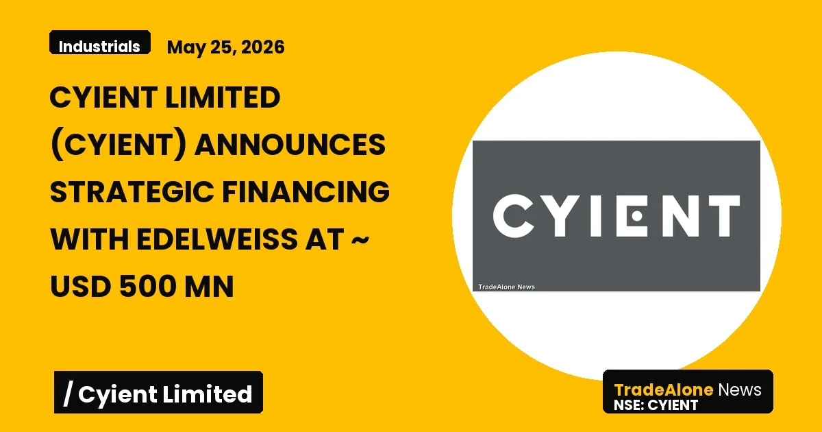 Cyient Limited Cyient Strategic Financing May 2026
